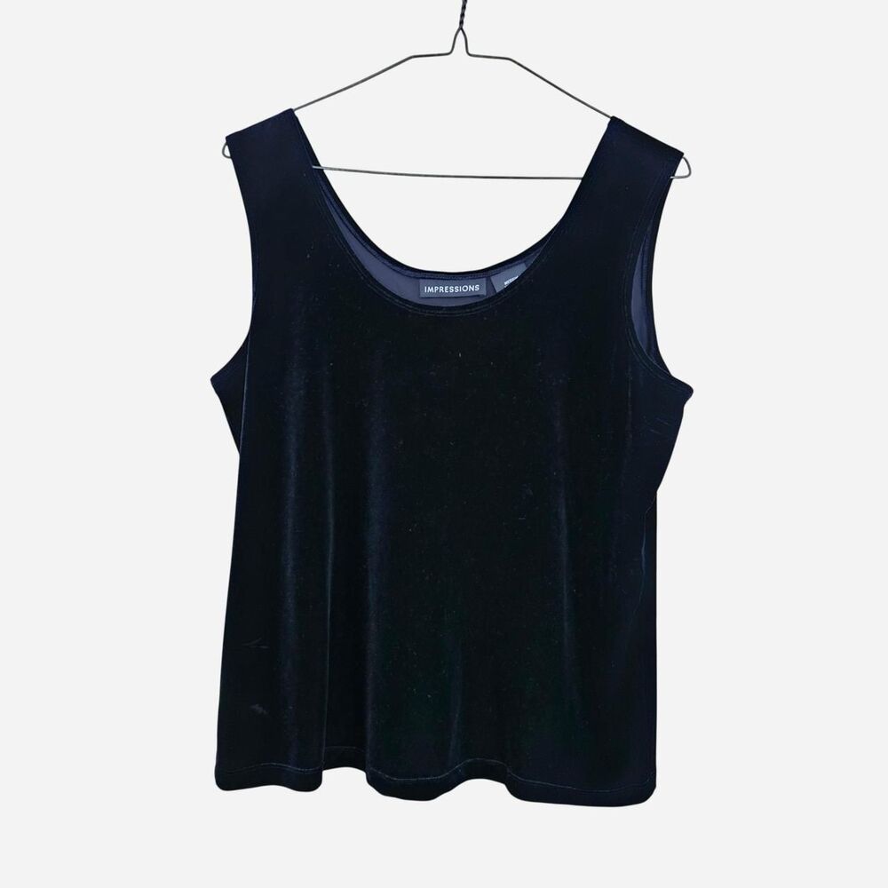 90s whimsigoth grunge black velvet velour top